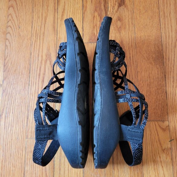 Chaco ZX3 Classic Sport Sandals 8 Black Strap Summer Beach Hiking - Picture 5 of 7